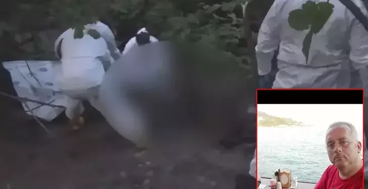 Sopayla döverek öldürüp, cesedini uçuruma attılar