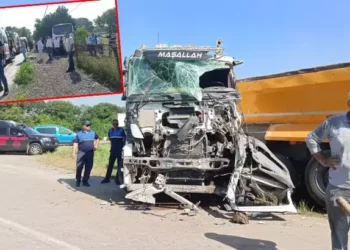 İşçi servisi ile kamyon çarpıştı; 1'i ağır 20 yaralı