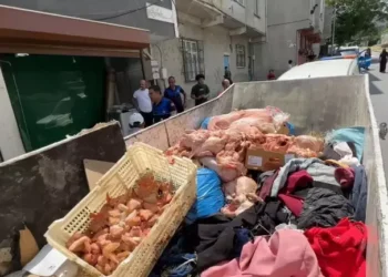 500 kilogram bozuk tavuk eti ele geçirildi