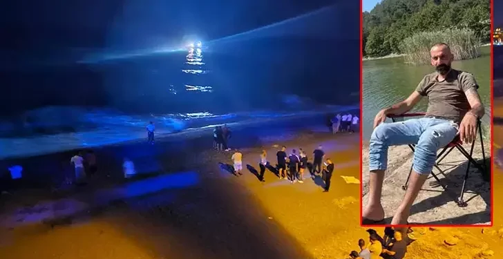 İçki içip denize girdi sonu hüsran oldu