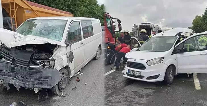 Otoyoldaki kazada 3 kişi hayatını kaybetti