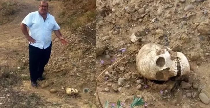 Heyelan sonrası ortaya çıktı, tam 200 yıllık