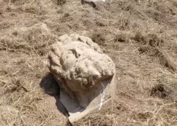 Aydın Aphrodisias'ta Zeus'a ait mermer baş bulundu