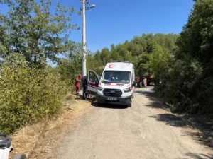 Serinlemek için girdiği su kuyusu sonu oldu