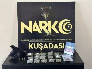 Kuşadası'nda uyuşturucu operasyonu: 4 gözaltı