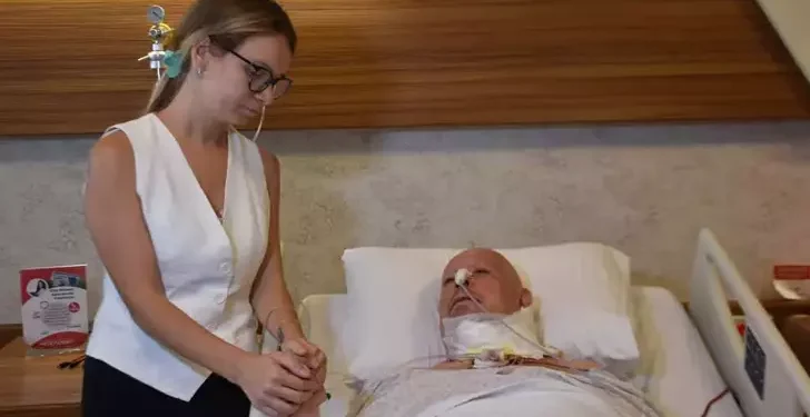 Dil kanserini ameliyatla yendi