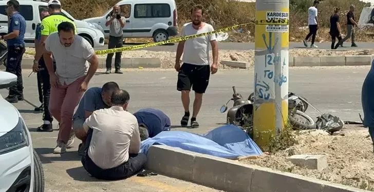 14 yaşındaki motosikletli kazada hayatını kaybetti