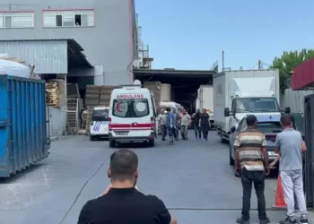 Baskı makinesine sıkışan işçi hayatını kaybetti