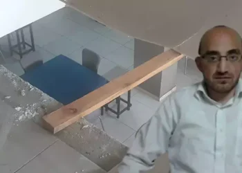 Namaz kılmak için çıktığı asma katı çöktü