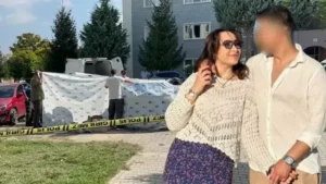 Eskişehir‘de hemşire Tuğba Koç’un (25), evliliğinin 1’inci yıl dönümünde, yaşadığı binanın otoparkındaki