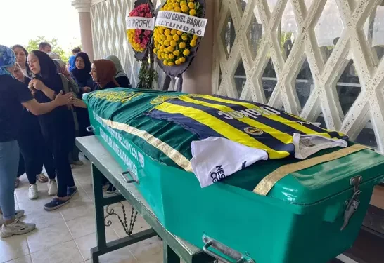 Fenerbahçe forması ile uğurlandı