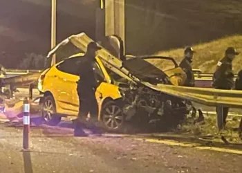 Refüje çarpan otomobil sürücüsü hayatını kaybetti