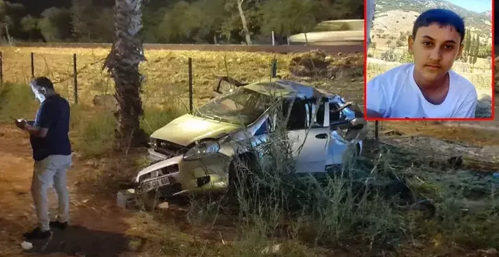 Otomobil şarampole savruldu