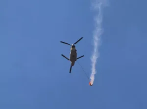 Denizli'deki orman yangını günlerdir söndürülemedi