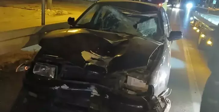 Otomobilin çarptığı güvenlik görevlisi hayatını kaybetti