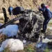 Takla atıp şarampole devrilen otomobilin sürücüsü öldü
