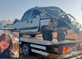 Takla atan araçtaki üniversiteli yaşamını yitirdi