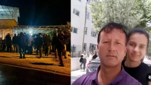 Mersin‘in Silifke ilçesinde Veysel Gökten, tartıştığı boşanma aşamasındaki eşini ve