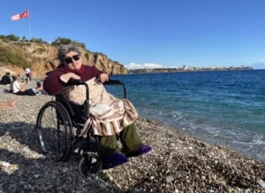 Feride'nin deniz hayali gerçek oldu