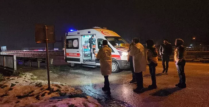 Minibüsün çarptığı yaya öldü