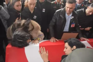 Isparta‘daki helikopter kazasında şehit olan Teğmen Mustafa Atakan Dut’un (24)
