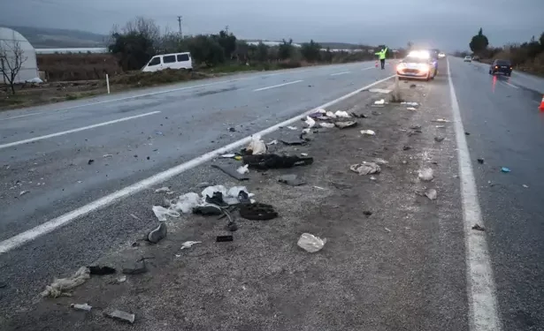 Feci kazada karı- koca ile oğulları öldü