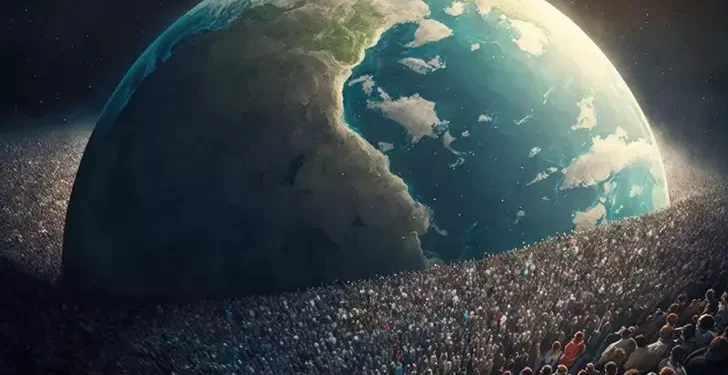 Dünya nüfusu 82 milyon arttı