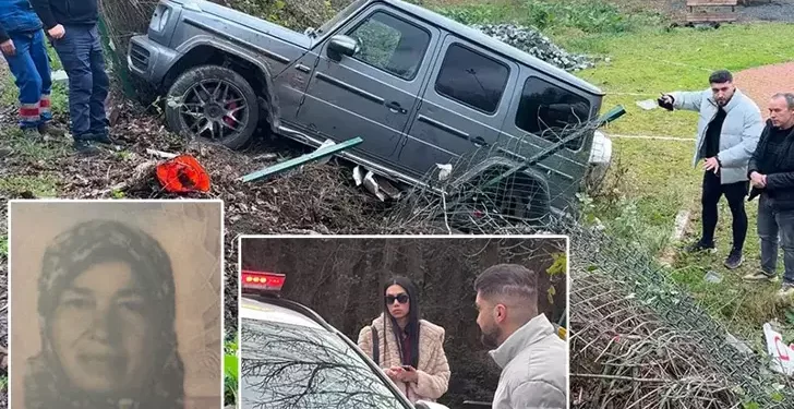 Ciple seyyar satıcıya çarpıp mesire alanına uçtu
