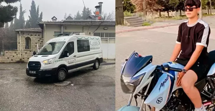 Otomobil ile motosiklet çarpıştı; 17 yaşındaki Seyfi kurtarılamadı