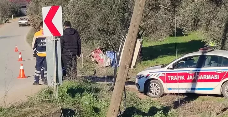 Motosiklet zeytin ağacına çarptı; 2 kardeş öldü