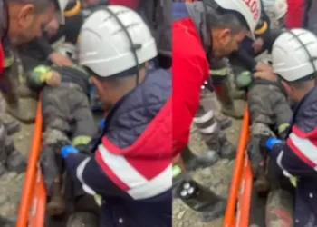 Maden ocağında üzerlerine taş düştü