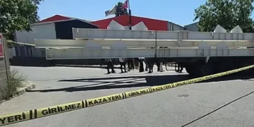 Berat, TIR'ın dorsesi ile duvar arasında can verdi