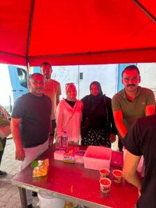 İncirliova Esnaf Odası'ndan Acarlar'da aşure hayrı