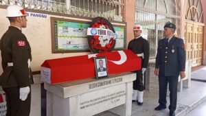 Aydın‘ın Nazilli ilçesinde dün hayatını kaybeden Kıbrıs Gazisi İlham Kıvanç