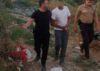 8 yıl hapis cezası bulunan hükümlü derede yakalandı (2)