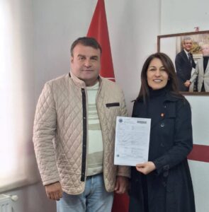 Cumhuriyet Halk Partisi (CHP) İncirliova İlçe Başkanlığı görevini 2010-2013 yılları