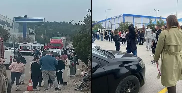 Amonyak gazından etkilenen 10 işçi hastanelik oldu