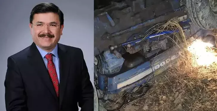 AK Parti ilçe başkanı kazada yaşamını yitirdi