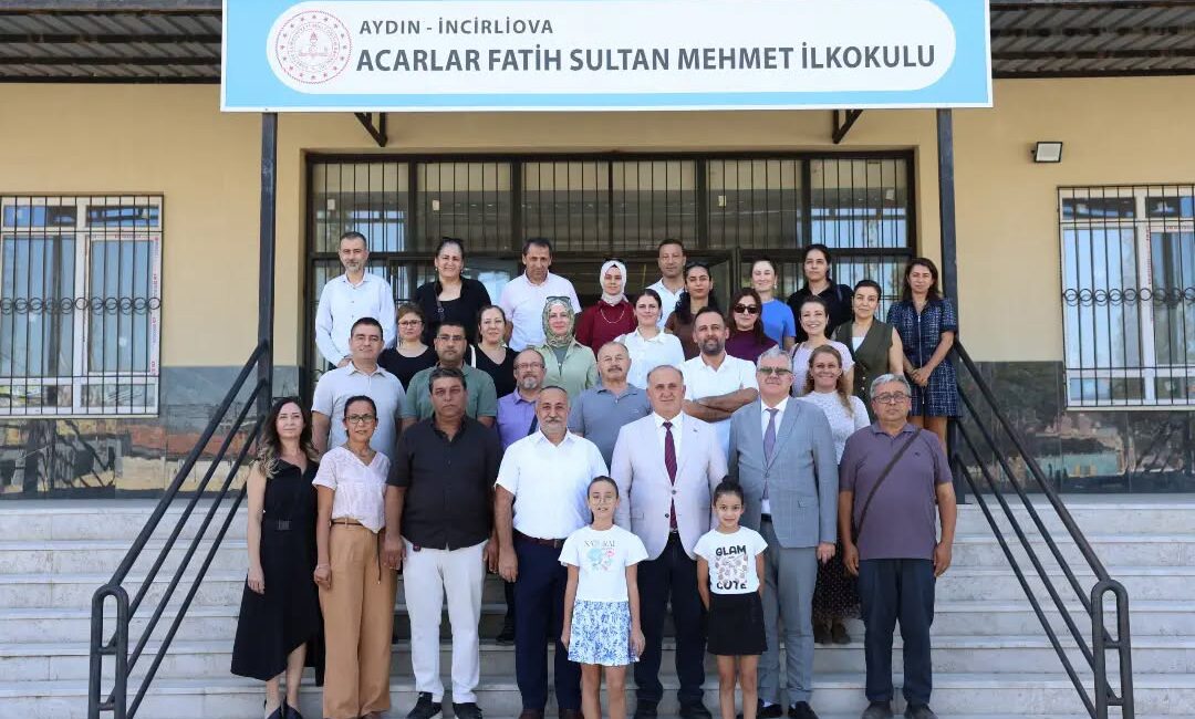 Acarlar’da yeni okul heyecanı İncirliova’nın Acarlar Mahallesi’nde depreme dayanıksız olduğu gerekçesiyle yıkılan Fatih Sultan