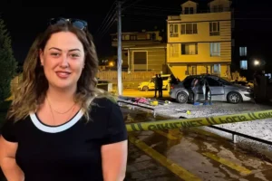 Kocaeli’nin Kartepe ilçesinde Erhan Derse alışverişten dönen kız arkadaşına ve