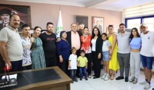 Avrupa üçüncüsü Sude Nas İncirliova’nın gururu oldu (2)