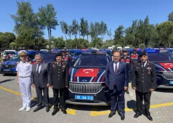 Aydın İl Jandarmaya 54 yeni araç