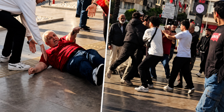 Aydın Kent Meydanı savaş alanına döndü!
