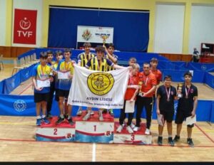 Okul Sporları kapsamında düzenlenen Masa Tenisi İl Müsabakalarında Aydın Lisesi