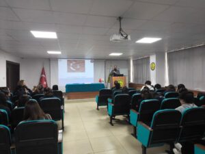 Aydın Lisesi’nde deprem bilinci konferansı (1)