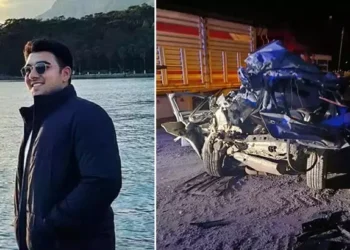 Aydın yolunda TIR’a arkadan çarptı 1 ölü, 1 yaralı