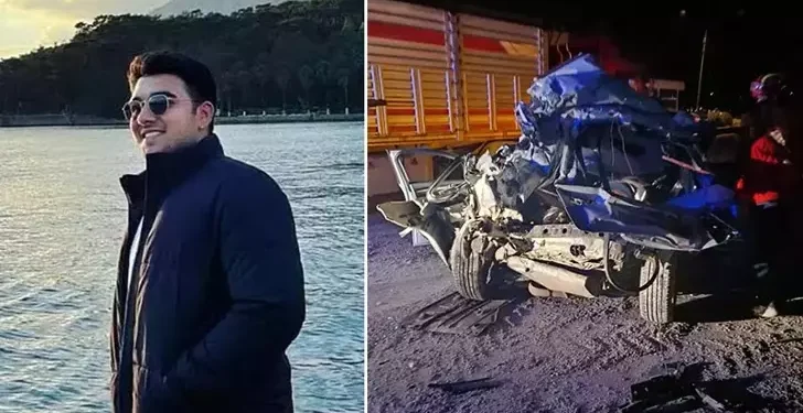 Aydın yolunda TIR’a arkadan çarptı 1 ölü, 1 yaralı