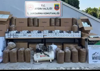 Aydın’da 1 milyon 100 bin makaron ele geçirildi (2)