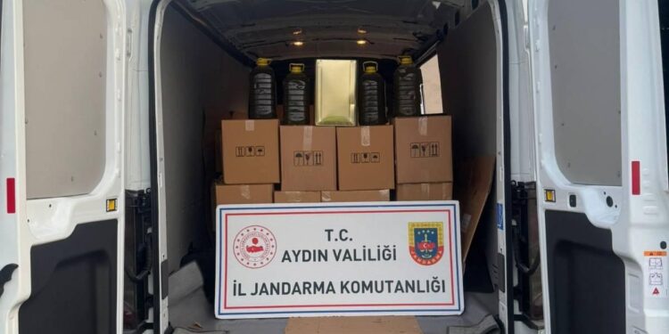 Aydın’da 1 ton 632 litre sahte zeytinyağı eke geçirildi
