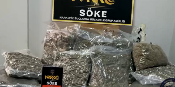 Aydın’da 11 kilo uyuşturucu ele geçirildi 2 kişi tutuklandı (6)